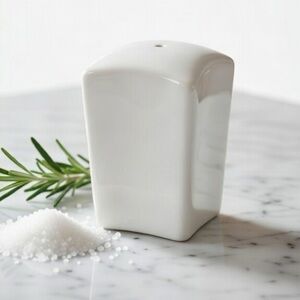 GINORI 1735 White Porcelain Salt Shaker
